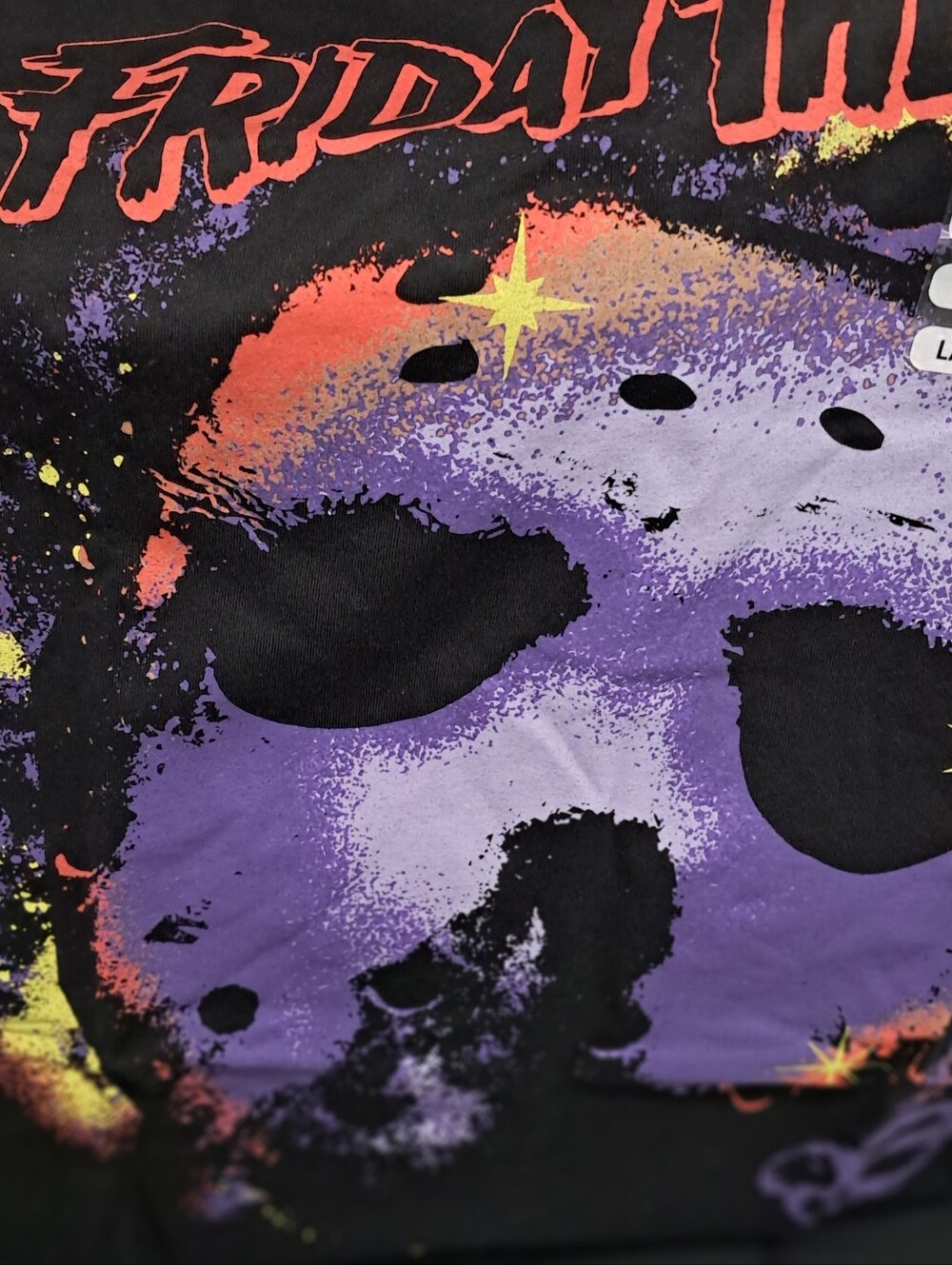 Friday the 13th Graphic Tee - Black & Purple